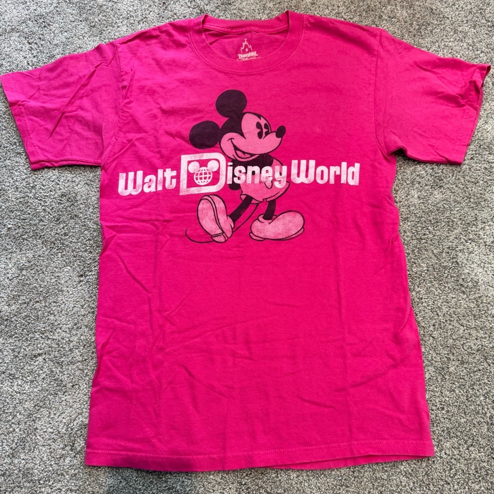 Walt Disney World Pink Tee Shirt